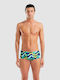 Men's Swimwear Shorts Black Multi, Green