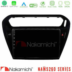 Nakamichi Nam5260 Series 4core Android13 4+64gb Citroen C-elysee Peugeot 301 Navigation Multimedia Tablet 9" Carplay + & Android Auto Nakamichi Nam5260 Series 4core Android13 4+64gb Citroen C-elysee Peugeot 301 Navigation Multimedia Tablet 9" Carplay + & Android Auto