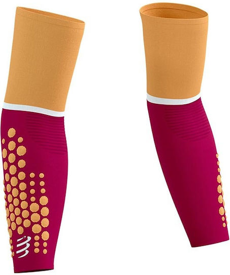 Compressport Armforce Ultralight Μανικια Συμπιεσης Persian Red Blazing Orange T3