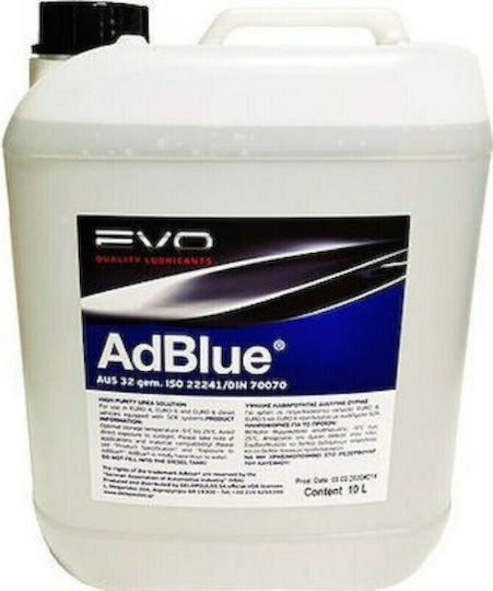 Evo Dizolvat De Uree Pentru Catalizatoare SCR Motoare Diesel 10l