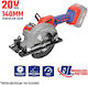 WorkPro WP393003 Циркулярна пила Самостоятелна