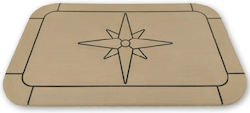 Teak Tisch 37x60cm
