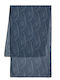 Men's Cashmere Scarf Blue
