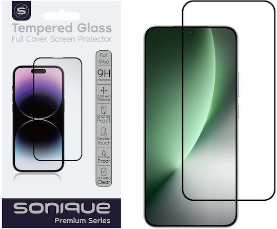 Hardy Glass Sonique Premium Series HD Full Cover 9H Honor Magic8 Lite 5G Black