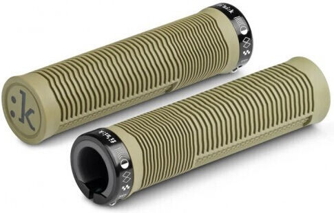 Fizik Χειρολαβες Τιμονιου Comfortfeel Grips 32mm Kaki Black Fg02000a01848 Λαδί