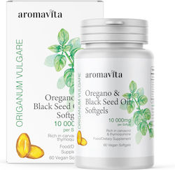 Aromavita Oregano Și Ulei De Chimen Negru 60 Capsule Aromavita Oregano Și Ulei De Chimen Negru 60 Capsule