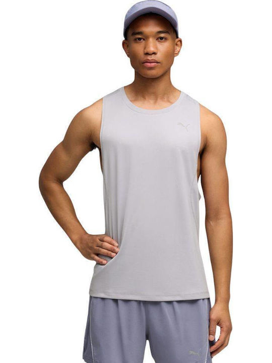 PUMA Run Velocity Αθλητικό T-shirt Vibrant Silver