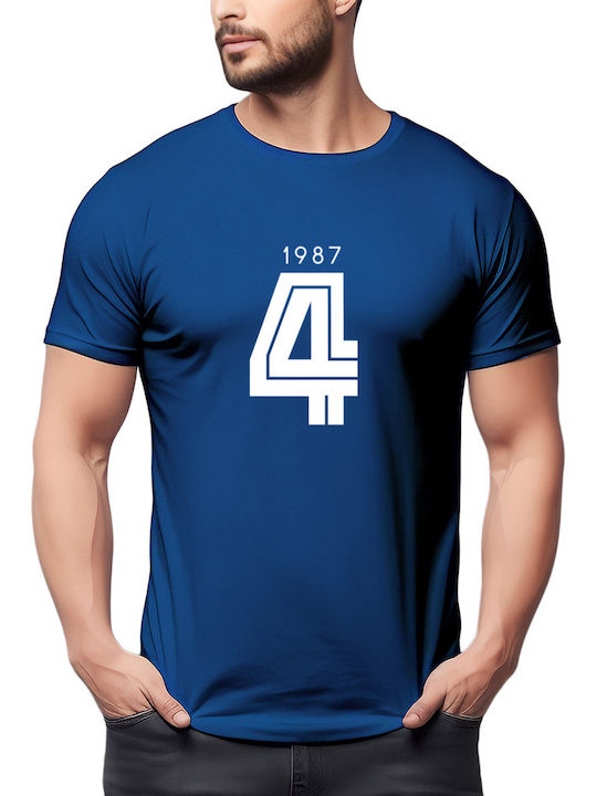 Nick Galis T-shirt Royal Blue