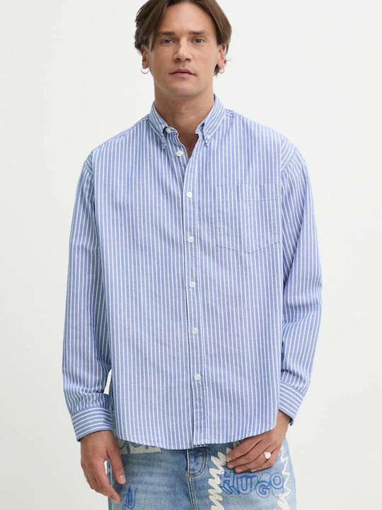 Hugo Cotton Shirt Blue