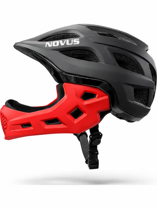 Novus Κράνος Ποδηλάτου Downhill Μαύρο Novus Κράνος Ποδηλάτου Downhill Μαύρο