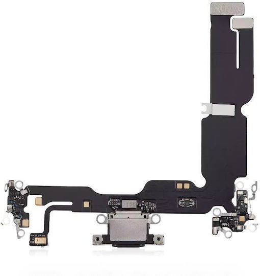 Apple Iphone 15 Plus Charging Port Flex Cable Black Oem