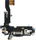 Apple iPhone 12 12 Pro Ladekabel Flex Connector Graphit Oem