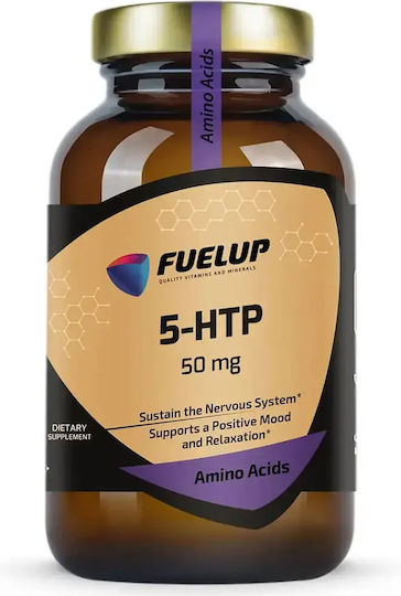Fuel Up 5-htp 50mg 180 Φυτικές Κάψουλες