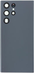 Samsung S908b Galaxy S22 Ultra Battery Cover + Adhesive + Camera Lens Gray High Quality Oem