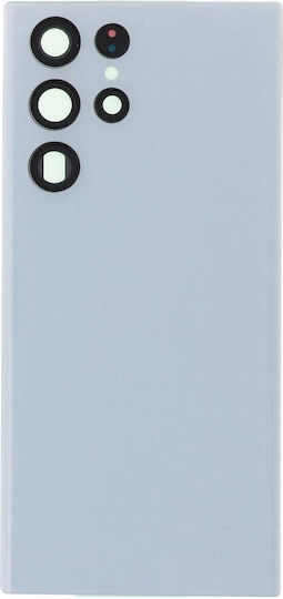 Samsung S908b Galaxy S22 Ultra Battery Cover + Adhesive + Camera Lens White High Quality Oem