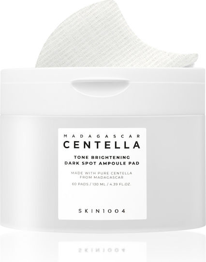 Skin1004 Madagascar Centella Tone Brightening Pads Τόνωσης Προσώπου με Centella Asiatica, Ceramides & Βιταμίνη C 60τμχ