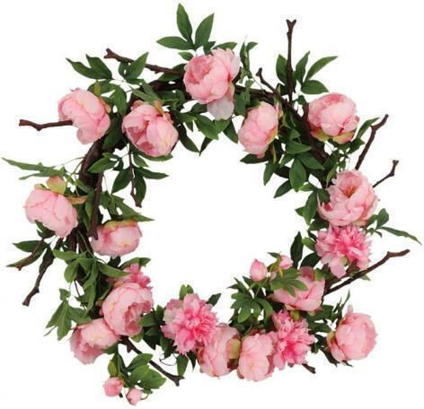 Krone Pfingstrosen Rosa 70cm
