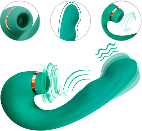 vibrator grün Fuck Green - Botanischer Booster Pink