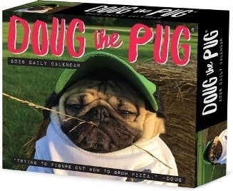Doug Pug 2026 Кутия Календар САЩ Wlcp
