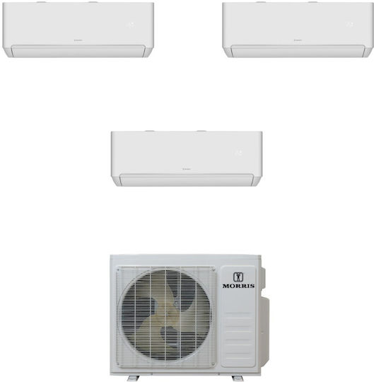 Morris Morris Multi Split-System Air Conditioners Kit 3 Indoor Units (3x 9000 BTU) and Outdoor Unit (32000 BTU)