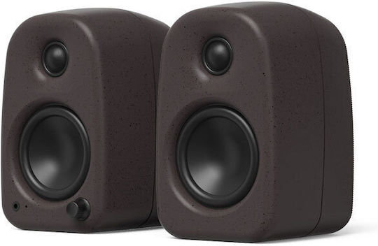 Kanto UKI Ασύρματα Ηχεία Υπολογιστή 2.0 με Bluetooth και Ισχύ 100W Καφέ