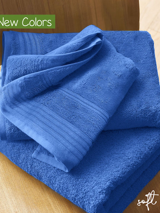 Cosy Life Bath Towels Set 3 pcs Soft Line Light...