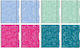Herlitz Spiral Caiete Cu dungi A4 80 de Foi 4buc