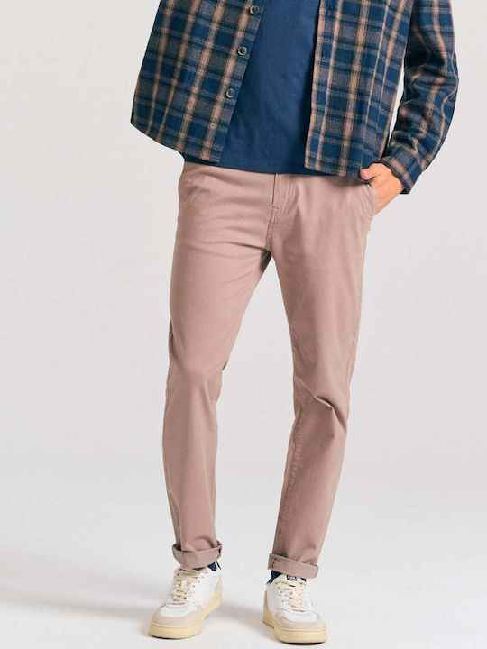 Hose Chino Elastisch Rosa