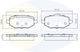 Plăcuțe Frână Față Citroen C4 III Ba Bb Bc C4 X Bd Be Bf Opel Corsa F P2jo Corsa F Peugeot 2008 II Ud Us Uy Uj Ur CBP03529-10267