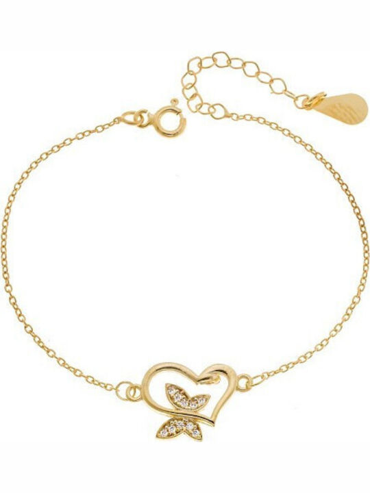 Senza Women's Bracelet with design Heart made o...