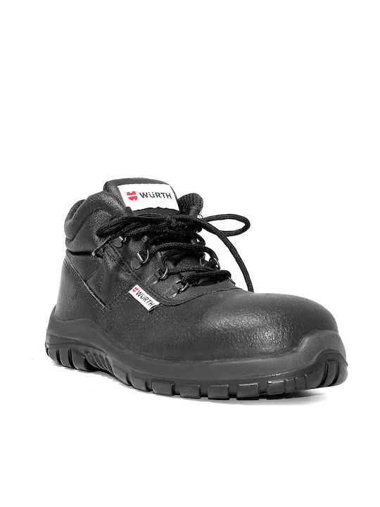 Wurth Hermes Scăzut de Securitate Black S3