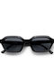 Red Raven Paul Unisex Sunglasses with Black Frame and Black Lens