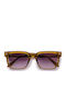 Red Raven Dante Unisex Ochelari De Soare Cu Ramă Din Plastic / Acetat Dark Champagne