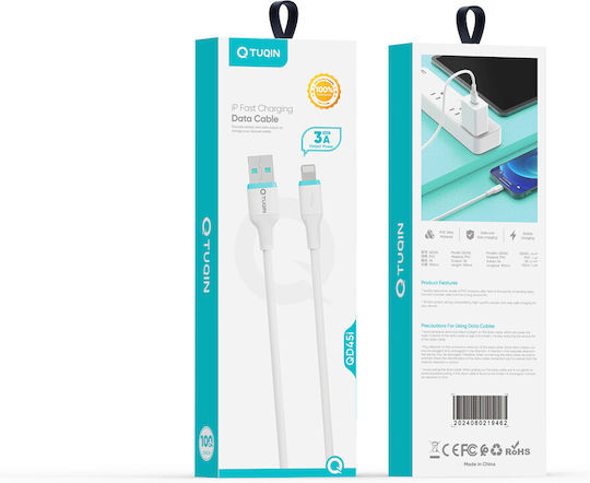 Tuqin USB-A zu Lightning Kabel Weiß 1m