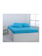 Silk Fashion Чаршаф Единично 165x267см. River Blue