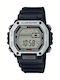 Casio Digital Men's Watch 47mm Battery with Black Rubber Strap