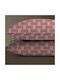 Isadore Lorraine Pillowcase Set Dusty Rose 50x70cm.