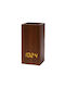 Uncle George Tabletop Digital Clock LED Wooden Brown 01.06.04-0007-BRWN