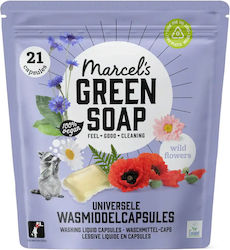Marcel's Green Soap με Πράσινο Σαπούνι 21 Κάψουλες