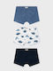 Mayoral Kids Set With Gray Boxers 3 Pieces