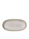 Bloomingville Διακοσμητική Πιατέλα Κεραμική Γκρι 21x42x3εκ.