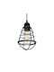 GloboStar Aldo Pendant Light Black with Socket E27 15x15x24cm