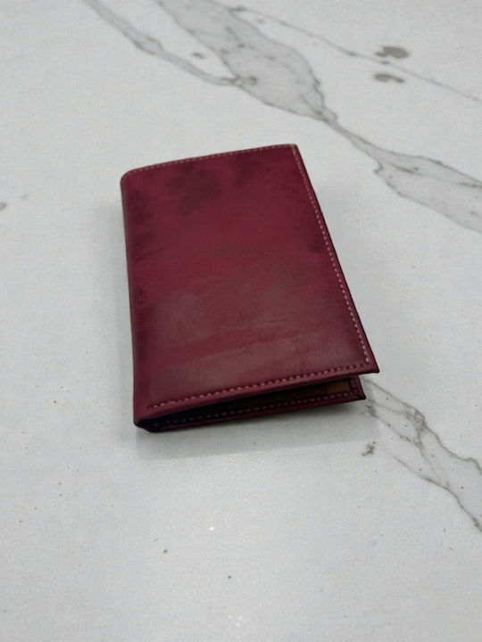 Portofel bărbătesc Clasice Burgundy