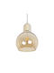 GloboStar Lucrezia Pendant Light Honey with Socket E27 18x18x24cm