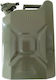 10l Fuel Canister Silvertools Green S12350