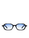 Red Raven Connor Unisex Sunglasses with Black Frame and Light Blue Lens rd-000018-LIGHTBLUE-52658658476366