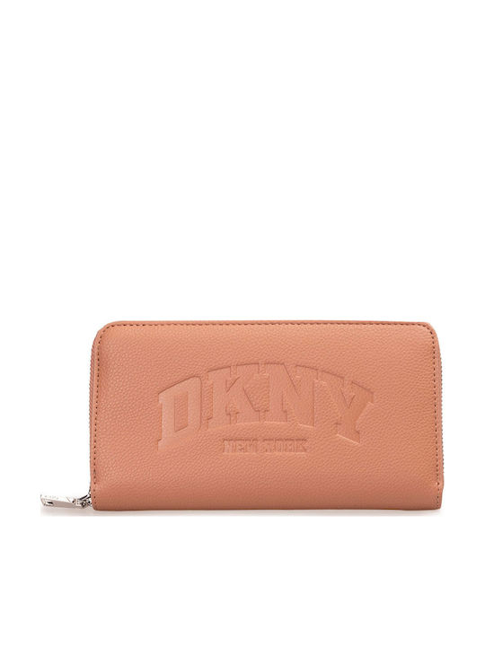 DKNY Hadlee Portofel Dama Mare Tabac Maro