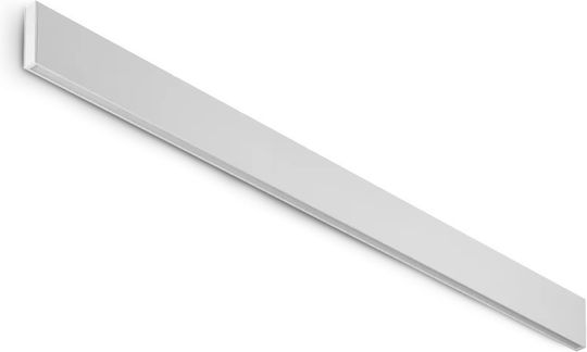 Ideal Lux Steel Lamp Wall with Integrated LED and Natural White Light 120.3x4x9.4cm