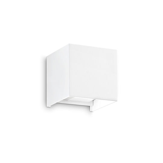 Ideal Lux Atom Wall-Mounted Outdoor Lighting LED IP54 with Natural White Light 10x10x10cm