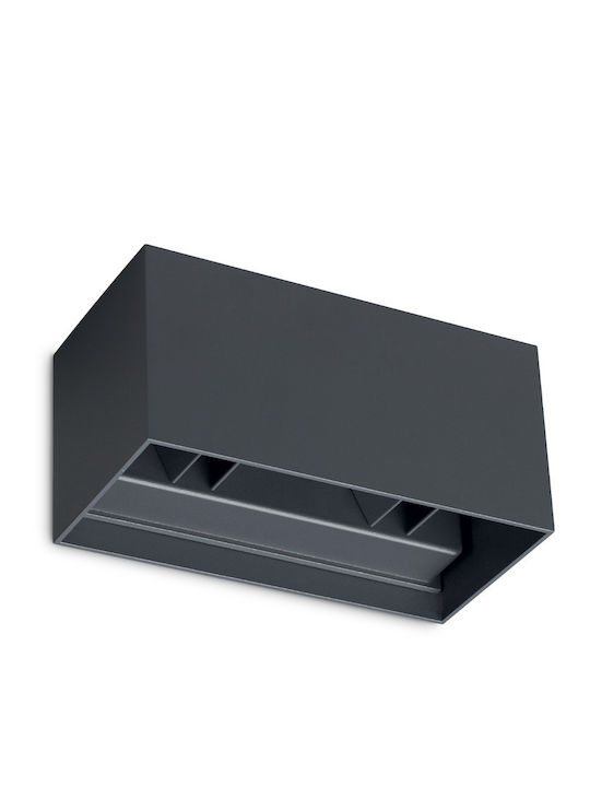 Ideal Lux Atom Επιτοίχια Εξωτερική Πλαφονιέρα L...